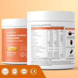 Korean Marine Collagen Powder for Glowing Skin, Hair & Nails | Hydrolyzed Collagen Peptides | Anti - Aging Supplement - IMMUNOSCIENCES