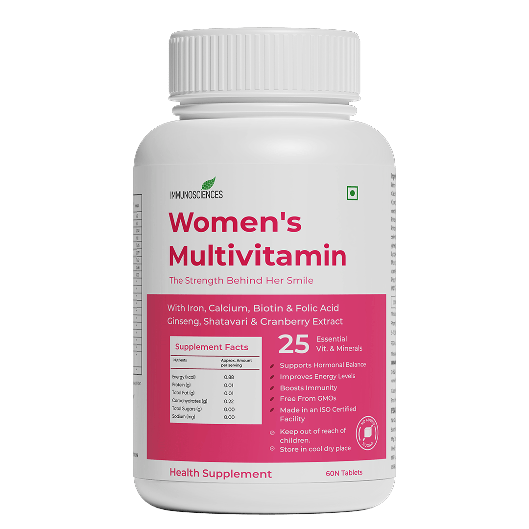 Multivitamins Women’s Daily Wellness Support with Essential Vitamins, Minerals & Antioxidants - IMMUNOSCIENCES