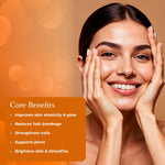 Korean Marine Collagen Powder for Glowing Skin, Hair & Nails | Hydrolyzed Collagen Peptides | Anti - Aging Supplement - IMMUNOSCIENCES