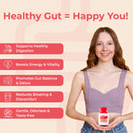 Apple Cider Vinegar – Sugar - Free, Supports Digestion & Weight Management - IMMUNOSCIENCES