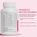 Multivitamins Women’s Daily Wellness Support with Essential Vitamins, Minerals & Antioxidants - IMMUNOSCIENCES