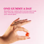 Biotin Gummies – High Potency 10,000 mcg for Hair Growth, Skin & Nails – Delicious Strawberry Flavor – 30 Gummies - IMMUNOSCIENCES