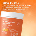 Korean Marine Collagen Powder for Glowing Skin, Hair & Nails | Hydrolyzed Collagen Peptides | Anti - Aging Supplement - IMMUNOSCIENCES