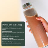 Pure Plant Protein – 24g Vegan Chocolate Protein with DigeZyme®, BCAAs & 9 Essential Amino Acids | Muscle Recovery, Energy & Digestive Support - IMMUNOSCIENCES