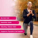 Biotin Gummies – High Potency 10,000 mcg for Hair Growth, Skin & Nails – Delicious Strawberry Flavor – 30 Gummies - IMMUNOSCIENCES