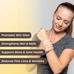 Hey Gorgeous! - Bovine Collagen Capsules for Skin Glow, Anti - Ageing & Repair - IMMUNOSCIENCES