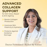 Hey Gorgeous! - Bovine Collagen Capsules for Skin Glow, Anti - Ageing & Repair - IMMUNOSCIENCES