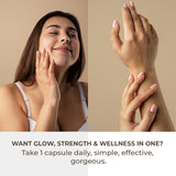 Hey Gorgeous! - Bovine Collagen Capsules for Skin Glow, Anti - Ageing & Repair - IMMUNOSCIENCES