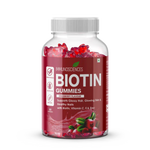 Biotin Gummies – High Potency 10,000 mcg for Hair Growth, Skin & Nails – Delicious Strawberry Flavor – 30 Gummies - IMMUNOSCIENCES