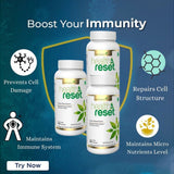 Health Reset – Advanced Detox & Cellular Health Support Supplement – 60 Capsules - IMMUNOSCIENCES