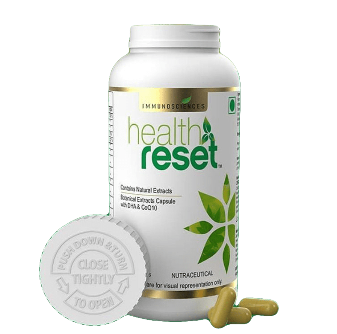 Health Reset – Advanced Detox & Cellular Health Support Supplement – 60 Capsules - IMMUNOSCIENCES