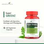 Super Greenz – Daily Superfood Blend for Energy, Detox & Immunity - IMMUNOSCIENCES