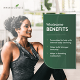 Super Greenz – Daily Superfood Blend for Energy, Detox & Immunity - IMMUNOSCIENCES