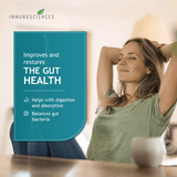 Probiotics Supplement – Supports Gut Health, Digestion & Immunity with 10 Billion CFU - IMMUNOSCIENCES