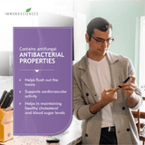 Odourless Garlic Advanced – Premium Formula for Cardiovascular Health & Detox - IMMUNOSCIENCES