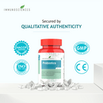 Probiotics Supplement – Supports Gut Health, Digestion & Immunity with 10 Billion CFU - IMMUNOSCIENCES