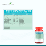 Probiotics Supplement – Supports Gut Health, Digestion & Immunity with 10 Billion CFU - IMMUNOSCIENCES