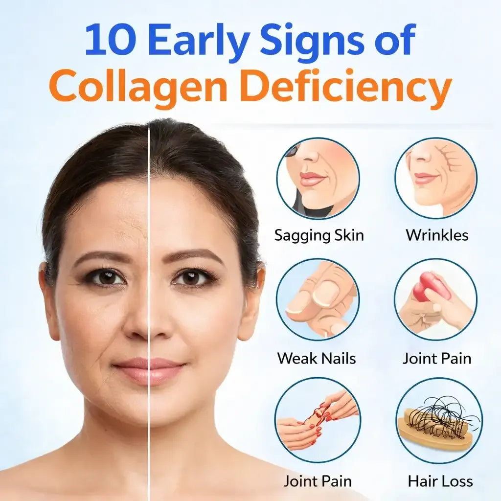 10 Early Signs of Collagen Deficiency You Shouldn’t Ignore – And Its Effects on Your Body