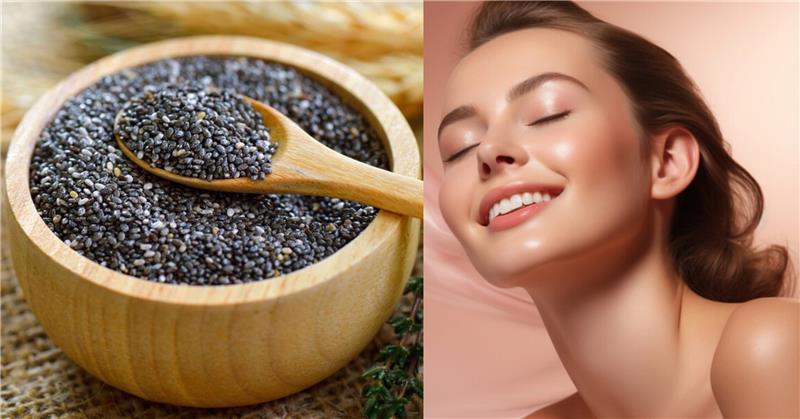 chia seeds for skin