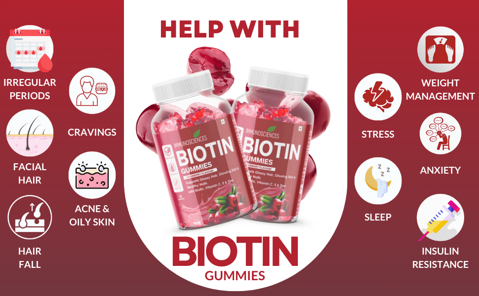 Best Biotin Gummies for Hair and Skin a Comprehensive Guides - IMMUNOSCIENCES