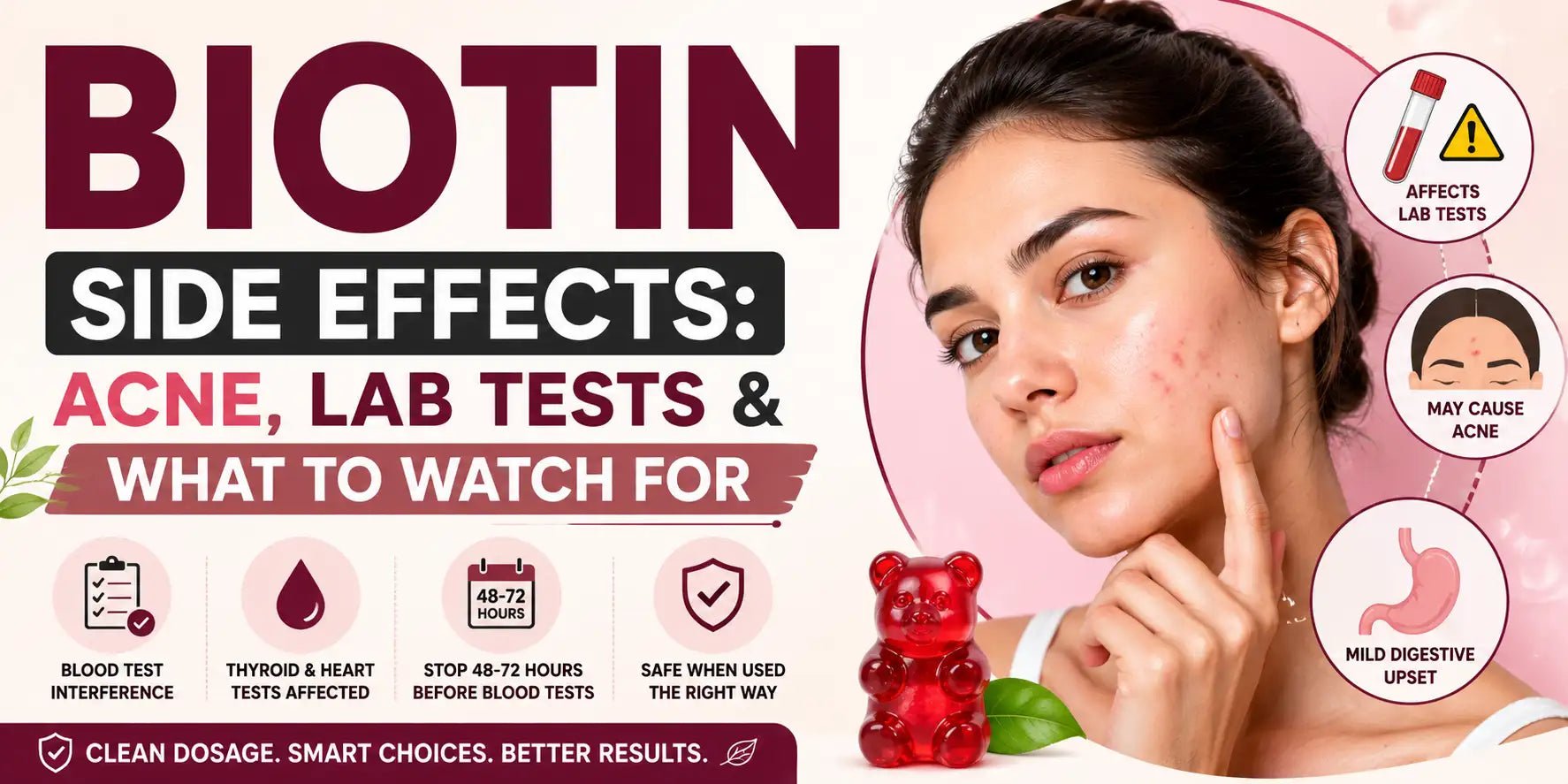 Biotin Side Effects: Acne, Lab Tests & What to Watch For - IMMUNOSCIENCES