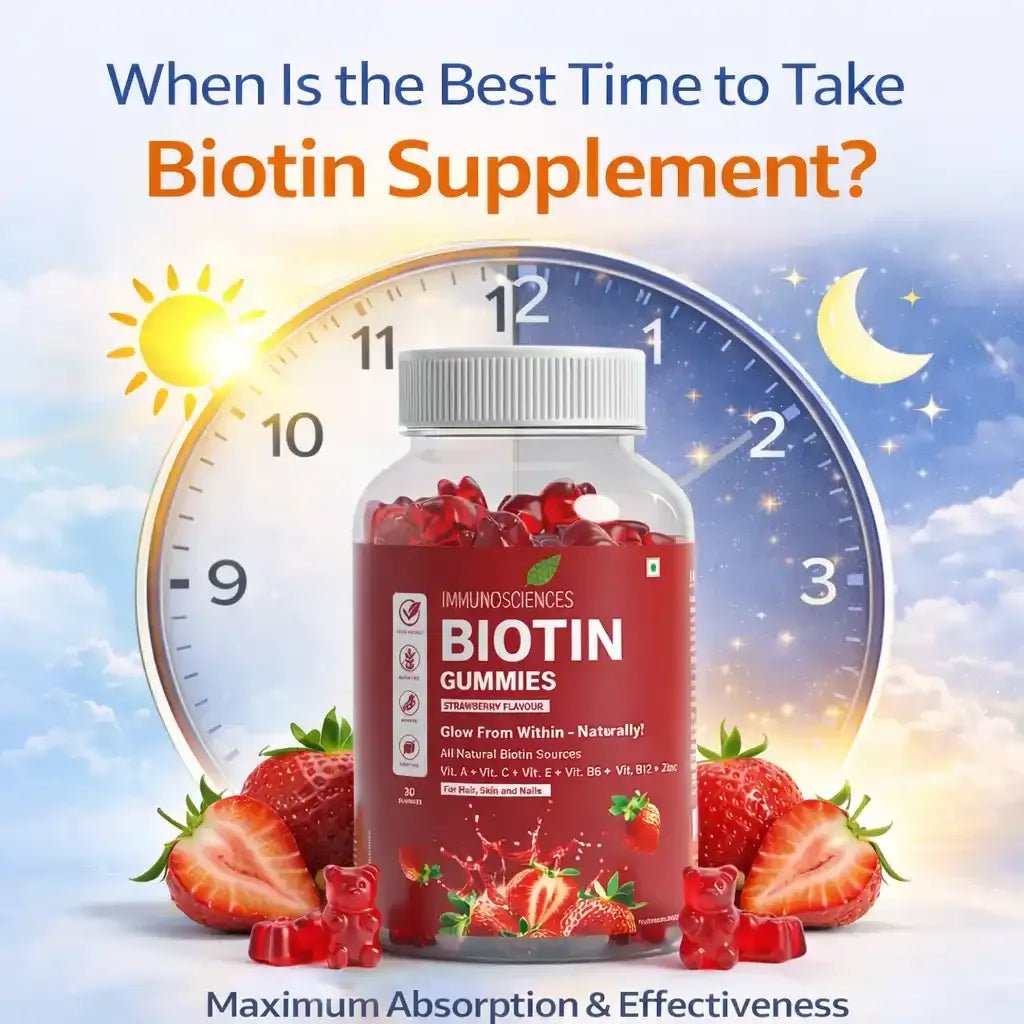 When Is the Best Time to Take Biotin Supplement? Maximum Absorption & Effectiveness - IMMUNOSCIENCES
