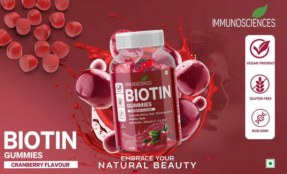 The Best Health Benefits of Biotin Gummies – IMMUNOSCIENCES
