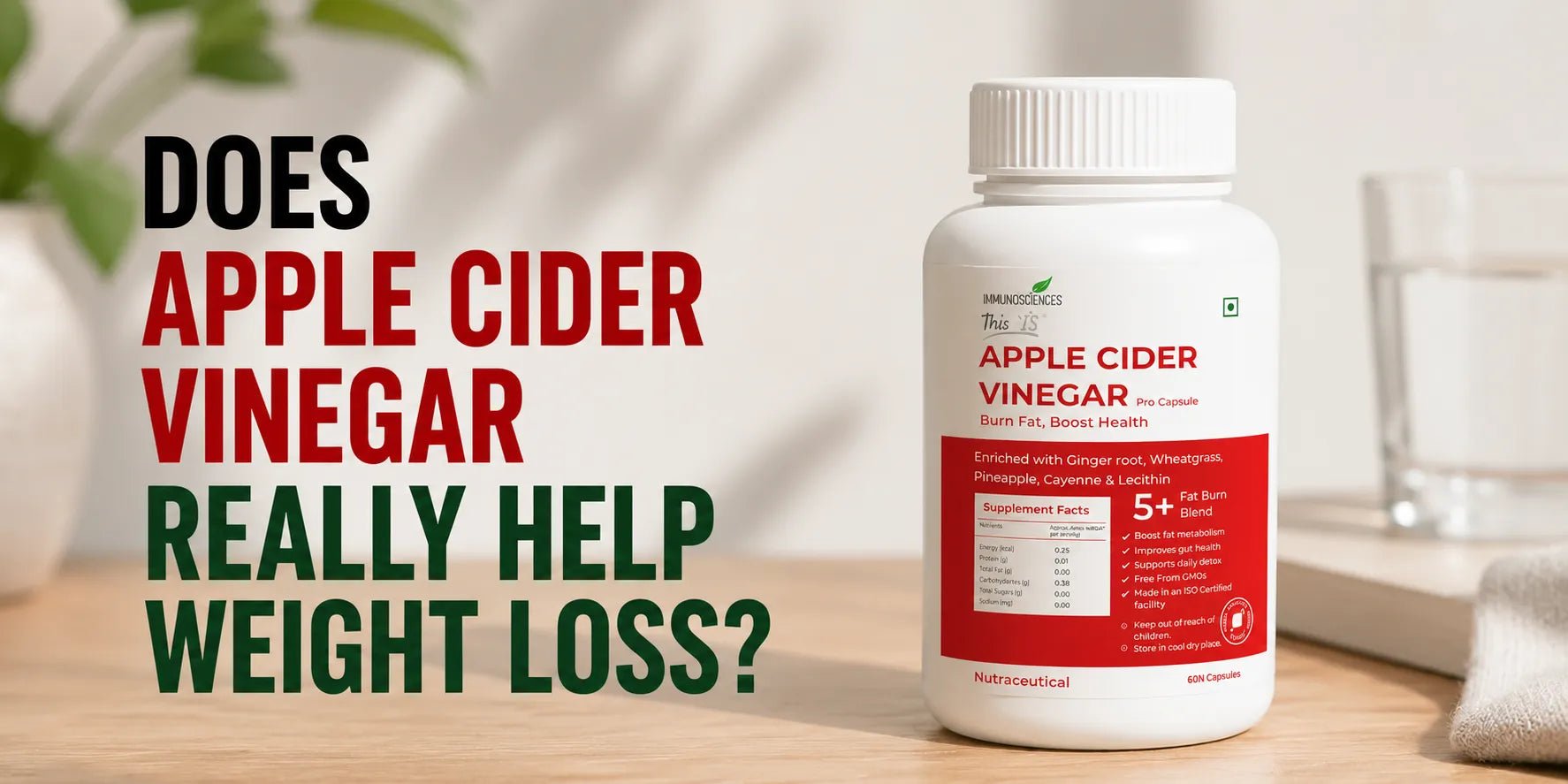 Does Apple Cider Vinegar Really Help Weight Loss? - IMMUNOSCIENCES