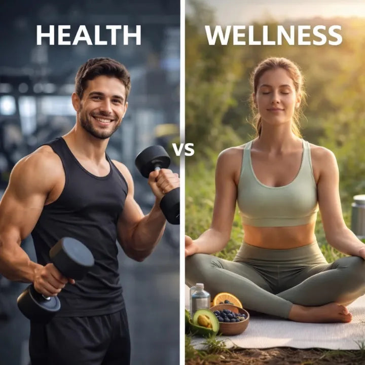 Health vs Wellness