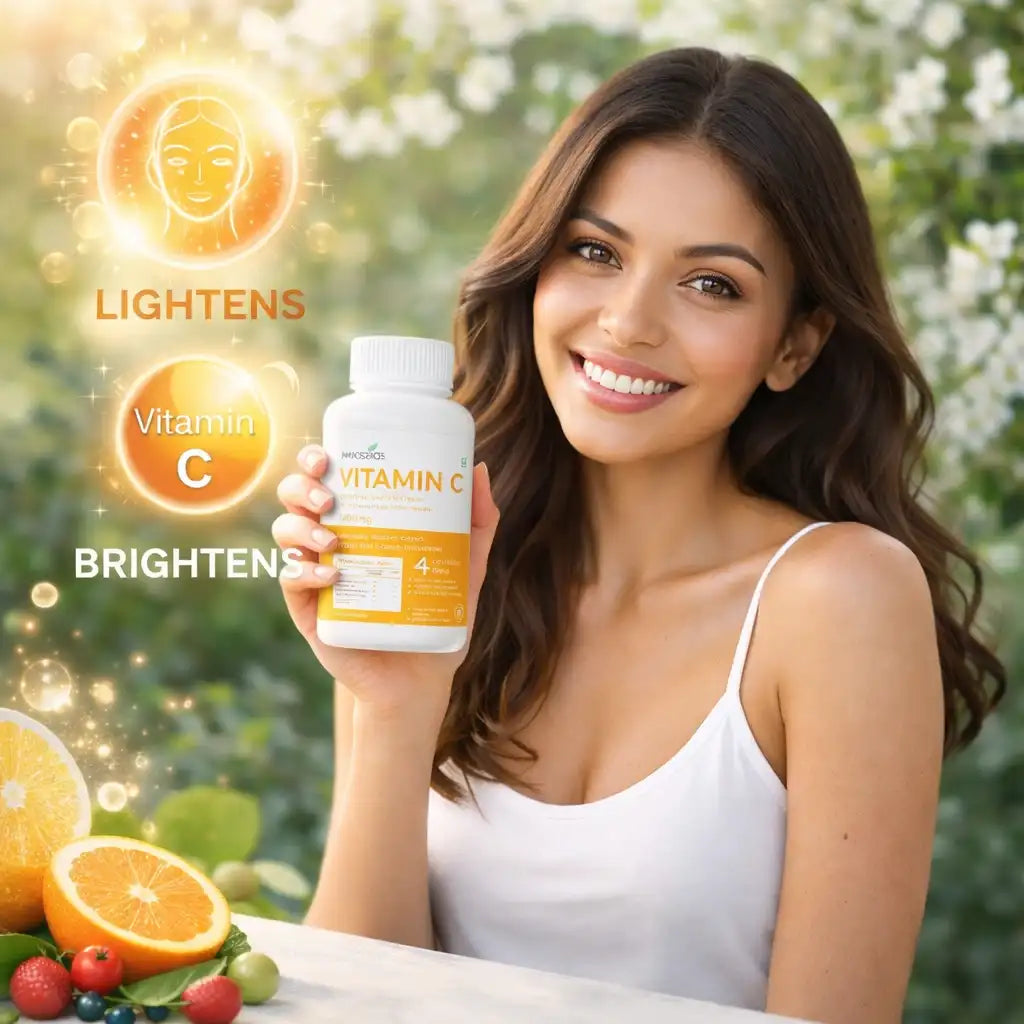 Does Vitamin C Tablet Lighten and Brighten Skin Tone?