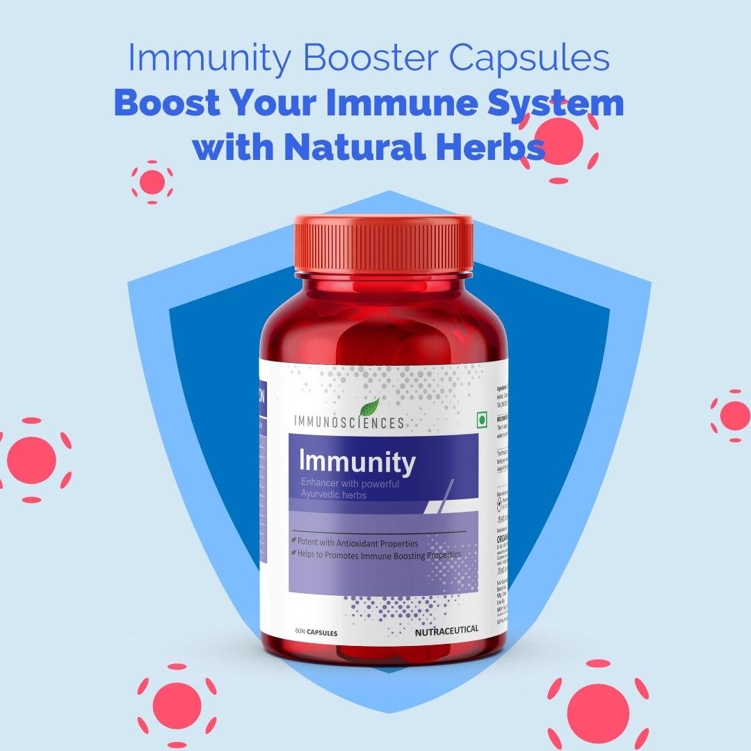 Immunity Booster Capsules: Boost Your Immune System With Natural Herbs - IMMUNOSCIENCES