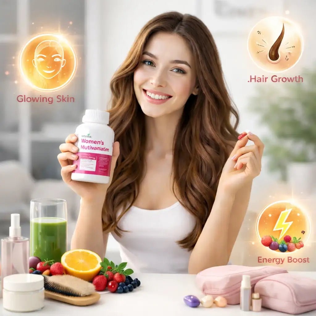 10 Key Women’s Multivitamin Benefits for Skin, Hair and Energy - IMMUNOSCIENCES
