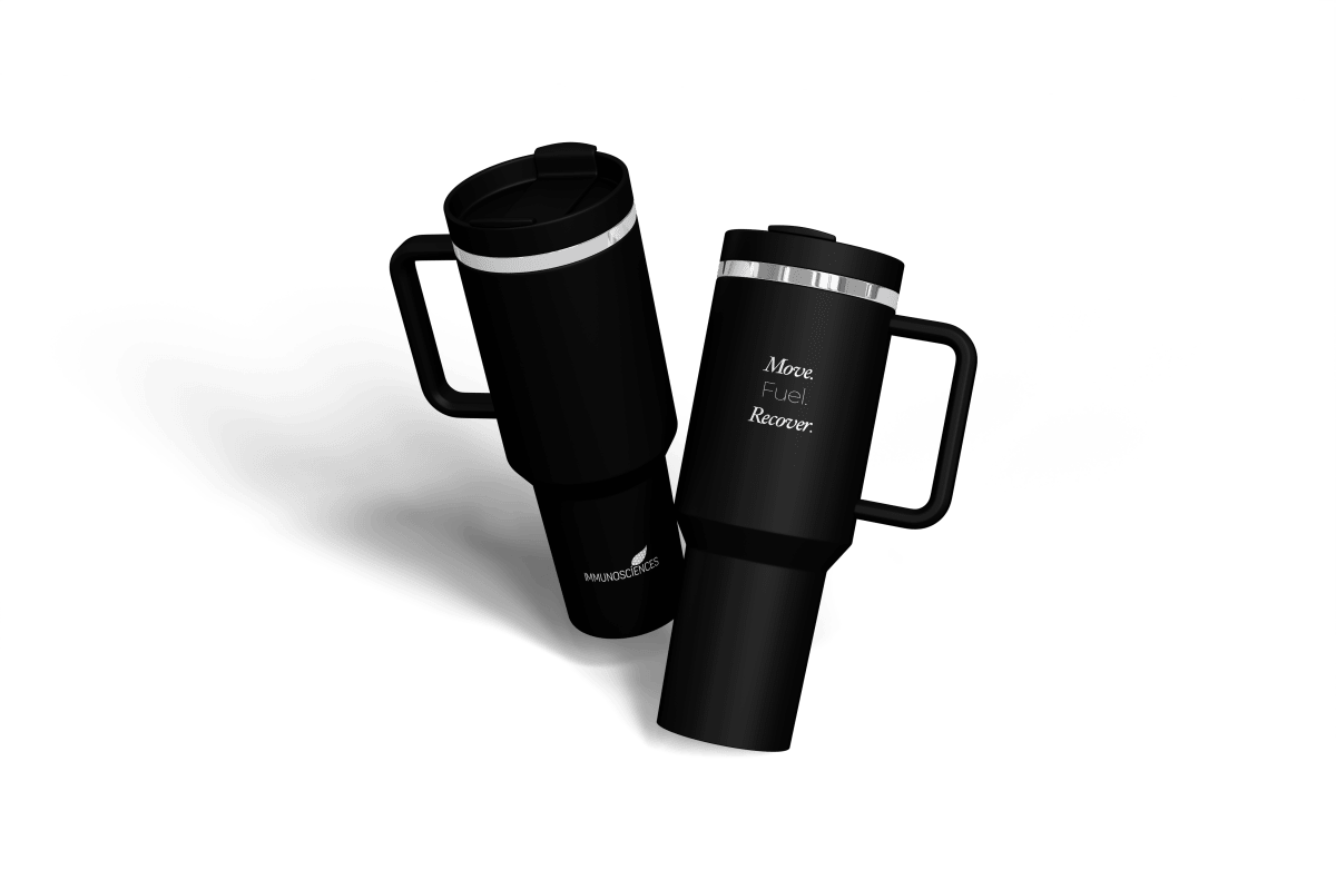 Insulated Tumbler for Hot & Cold Beverages - IMMUNOSCIENCES