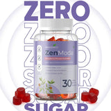 ZenMode Sleep Gummies – Melatonin 5mg + Ashwagandha 50mg | Fall Asleep Faster, Wake Refreshed
