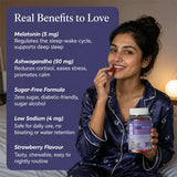 ZenMode Sleep Gummies – Melatonin 5mg + Ashwagandha 50mg | Fall Asleep Faster, Wake Refreshed