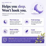 ZenMode Sleep Gummies – Melatonin 5mg + Ashwagandha 50mg | Fall Asleep Faster, Wake Refreshed