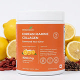 Korean Marine Collagen Powder for Glowing Skin, Hair & Nails | Hydrolyzed Collagen Peptides | Anti-Aging Supplement