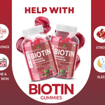 help with biotin gummies