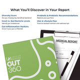Gut Microbiome Test for Bloating, IBS & Immunity | Personalized Nutrition & Supplement Plan