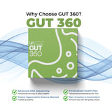 Gut Microbiome Test for Bloating, IBS & Immunity | Personalized Nutrition & Supplement Plan