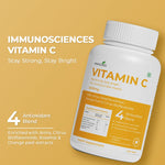 Vitamin C Supplement – Boost Immunity, Skin Health & Collagen Production - IMMUNOSCIENCES