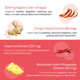 Apple Cider Vinegar – Sugar-Free, Supports Digestion & Weight Management