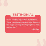 Apple Cider Vinegar – Sugar - Free, Supports Digestion & Weight Management - IMMUNOSCIENCES