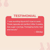 Apple Cider Vinegar – Sugar - Free, Supports Digestion & Weight Management - IMMUNOSCIENCES