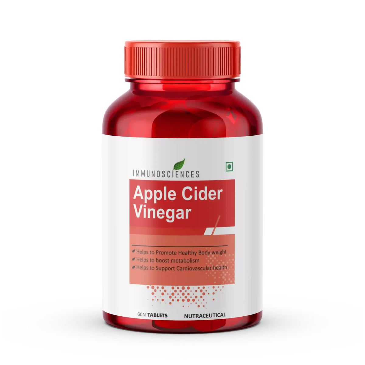 Apple Cider Vinegar – Sugar - Free, Supports Digestion & Weight Management - IMMUNOSCIENCES