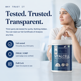 VitalCell Whey Protein for Cancer Patients | Advanced Clinical Nutrition Formula with L-Glutamine, Probiotics, Vitamin D3 & Essential Amino Acids for Cancer Management & Recovery | 400g