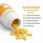 Vitamin C Supplement – Boost Immunity, Skin Health & Collagen Production - IMMUNOSCIENCES