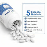 Calcium Tablets – Bone Strength & Density Support – with Vitamin D3 & Magnesium - IMMUNOSCIENCES