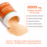 Korean Marine Collagen Powder for Glowing Skin, Hair & Nails | Hydrolyzed Collagen Peptides | Anti-Aging Supplement