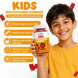 Kids Multivitamin Gummies - Daily Vitamins for Immune Support, Growth & Energy – Natural Fruit Flavours – 30 Gummies - IMMUNOSCIENCES